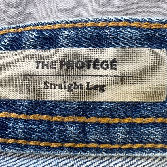 AG Adriano Goldschmied The Protégé Jean Mens Size 38x34 Medium Wash Straight Leg - Picture 4 of 16